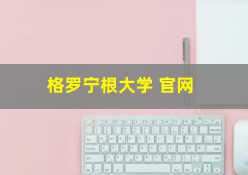 格罗宁根大学 官网